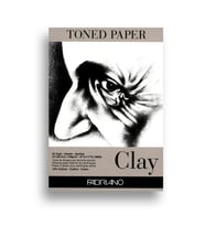 Fabriano Toned Paper Clay Eskiz ve Çizim Blok 120 gr. A4 50 yp. Kil Rengi 