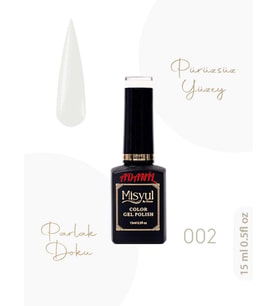 Adanil 15 ml Misyul Profesyonel Kireç Beyazı Kalıcı Oje Mis-002