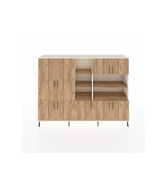 Hyperion Dolap 14 Raflı 9 Kapaklı 220x44x163 Aytaşı-Çam