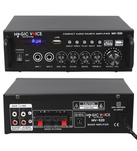 Magicvoice MV-520 Dijital Karaoke Mikser Amfi