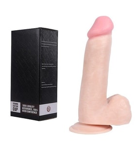 Strong 20 CM Süper Gerçekçi Vantuzlu Kalın Realistik Penis Dildo