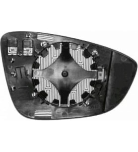 Jetta6 Passat7 Cc Eos Scirocco Elektrikli Ayna Camı 2010-2018 Krom Cam Sağ Oem No:3C8857522