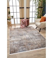 Dijital Kaymaz Yıkanabilir Vizon Modern Salon Halısı Mutfak Halısı Koridor Halısı Yolluk HLN1945