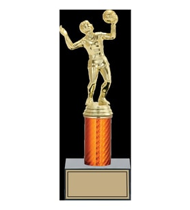 ODAK KUPA - Figürlü Kupalar - Voleybol Kadın Figürlü Kupalar FG-003 A - 26 cm