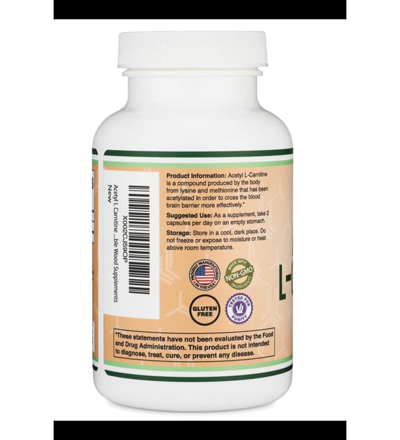 double wood acetyl l carnitine Double Wood Acetyl L-Carnitine (ALCAR) 1000mg 150 Capsul. TR Tek Yetkili  Satıcısı 3737