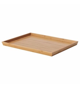 Bambu Kare Tepsi IKEA 25x33 cm MeridyenDukkan Sunum Tepsi