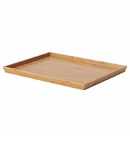 Bambu Kare Tepsi IKEA 25x33 cm MeridyenDukkan Sunum Tepsi
