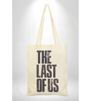 The Las Of Us Dizi Serisi 35X40 Kadın Erkek Çocuk Ekru Ham Bez Çanta