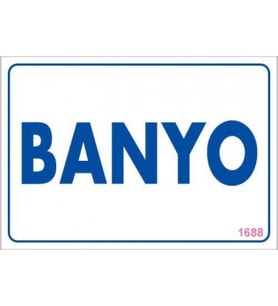 Pvc Levha quot;Banyoquot; 17,5*25 cm