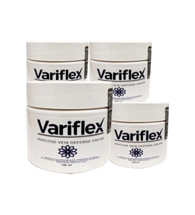 Süper Variflex  4 tane 150 ml Varicosel Cream Büyük Boy Bacak Kremi