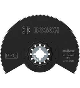 Bosch 1X Pro Acz 100 Bb Starlock Testere Ucu (Dolu Laminant Vinil, Pvc, Çivili Ahşap, Ø 100 Mm, Prof