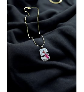 NobbyShop TAROT STAR (YILDIZ) KOLYE, ASTROLOJİ YILDIZ KOLYE, TAROT KOLYE