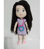 Sevimli Bahar Bebek Amigurumi Organik Oyuncak