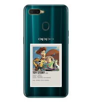 Oppo A5S/AX7/A12 Uyumlu Toy Story Minimalist Poster Desenli Şeffaf Telefon Kılıfı