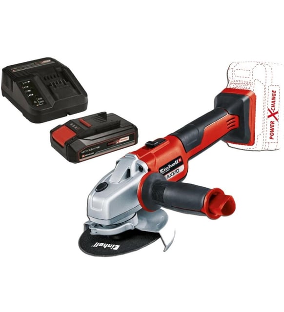 Einhell Axxio Şarjlı Kömürsüz Avuç Taşlama 2.5Ah 18V