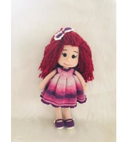 Pembiş Kızım Amigurumi Organik Oyuncak