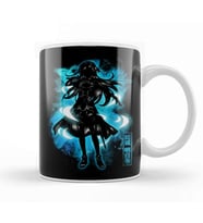 Cosmic Female Gamer Kupa Bardak Porselen