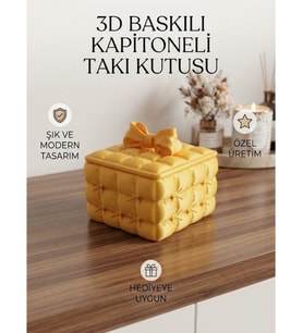Kapitoneli Takı Kutusu