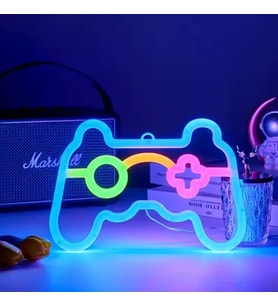 Oyun Konsolu Neon LED Lamba