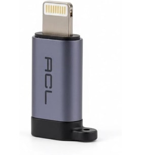 USB-C to Lightning 2A Hızlı Şarj ve OTG Çevirici Dönüştürücü Adaptör (Ses aktarımı yapmaz)