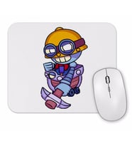 Carl Brawl Stars Mouse Pad
