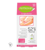 Remove Sir Ağda Bantları 52 Li Set Hassas Ciltler