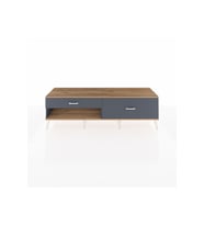 Hyperion TV Ünitesi 2 Çekmeceli  176x44x51 Antrasit-Çam/Antrasit