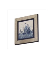 Hollanda Deseni Baskılı MDF Magnet 7X7