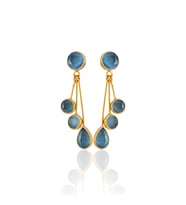Kadir Jewellery22 Ayar Altın Kaplama Vintage Küpe -El İşçiliği Ve Hipoalerjenik Küpe