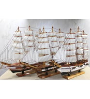 Ahşap Yelken Gemi Model 3