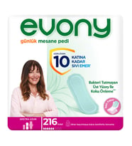 EVONY GÜNLÜK MESANE PED EXTRA UZUN 216 ADET