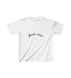 Çocuk Unisex Baskılı T-Shirt - Beyaz