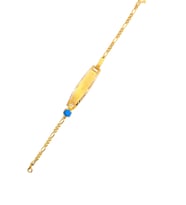 Cigold Taşlı Çocuk Bileklik 14 Ayar Altın 1.50 Gr OA-C11303029262 (SARI-TABA)