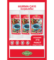 Hurma Aşkı Hurma Çayı Kuşburnu 200GrX3=600Gr