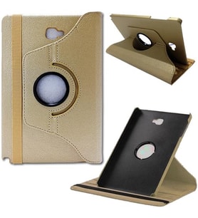 Samsung P580 P585 10,1 inç Döner Standlı Tablet Kılıfı (Gold)