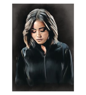 Daisy Johnson, Diğer Adıyla Quake Ahşap Poster Dekoratif