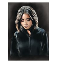 Daisy Johnson, Diğer Adıyla Quake Ahşap Poster Dekoratif