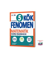 Fenomen Yayıncılık 2025-2026 5. Sınıf Matematik Kök Soru Bankası %100 Başarı İçin Video Çözümlü Yeni Müfredat (Çok Renkli)