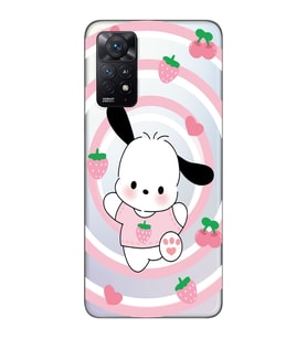 Xiaomi Redmi Note 12 PRO 4G Uyumlu Sevimli Karakter Tasarımlı Şeffaf Telefon Kılıfı