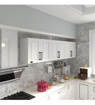 Kenzlife hazır mutfak dolabı elma90 byz mod1 90*240*32 mebran kapak suntalam gövde