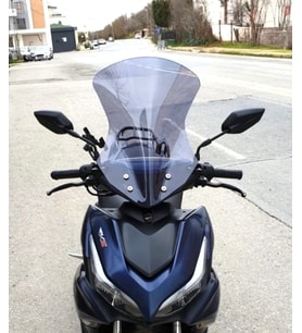 MOTOCAM Motolüx IST 34  Ön Cam 2025-2026 Model 54cm Füme Renkli 4mm