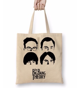 The Big Bang Theory Beatles Bez Çanta Uzun Saplı