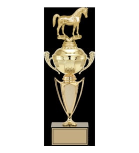 ODAK KUPA - Figürlü Kupalar - At Figürlü Kupalar FG-068 C - 38 cm