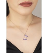 925 Ayar Gümüş Kelebek Kolye
