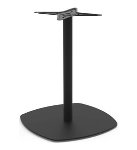Tablalı Masa Ayağı 11.221 - Taban Çapı 46cm Siyah