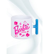 Enter Mode Barbie Baskılı T Saplı Kupa Bardak Porselen Çay Kahve Fincanı
