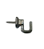 Vidalı Kanca, Askı Küçük - 15x18mm, Nikel - 100 Adet