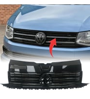 Vw T7 Ön Panjur Parlak Siyah 2015-2019 7E5853651E