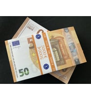 YENİ 100 ADET 50 EURO GEÇERSİZ EĞLENCE OYUN ŞAKA  DÜĞÜN PARASI