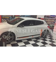 Volkswagen Scirocco Uyumlu Rieger Boyasız Yan Marşpiyel